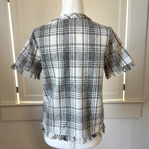 Anthropologie Greylin Textured Short Sleeve Top Size XS - Picture 8 of 16